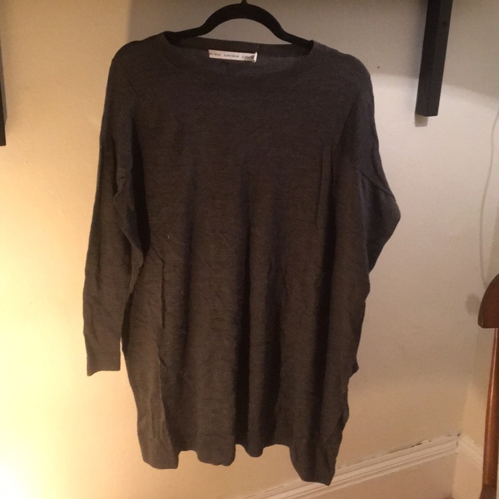Gray & Other Stories Oversized Wool Dress XS